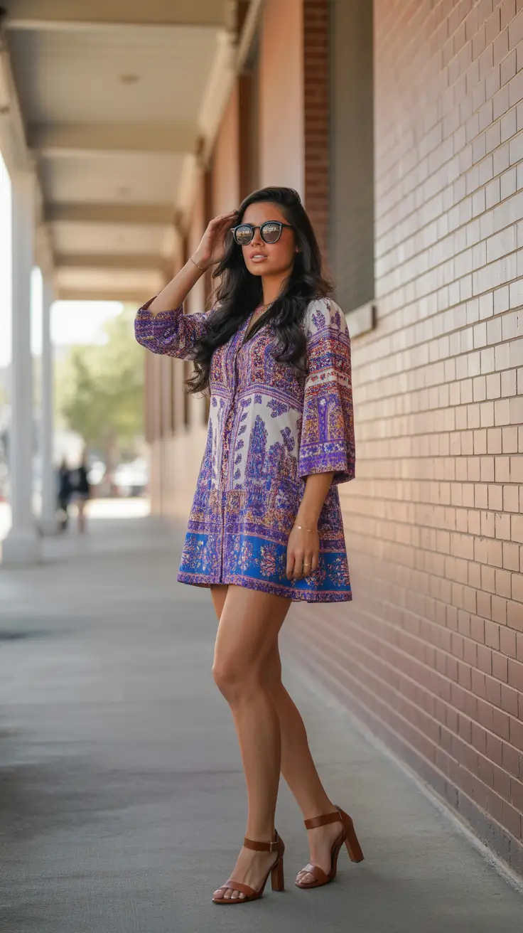 chic spring outfits 2026 trends Vibrant Prints and Statement Sleeves for a Bold Spring 2026 Energy