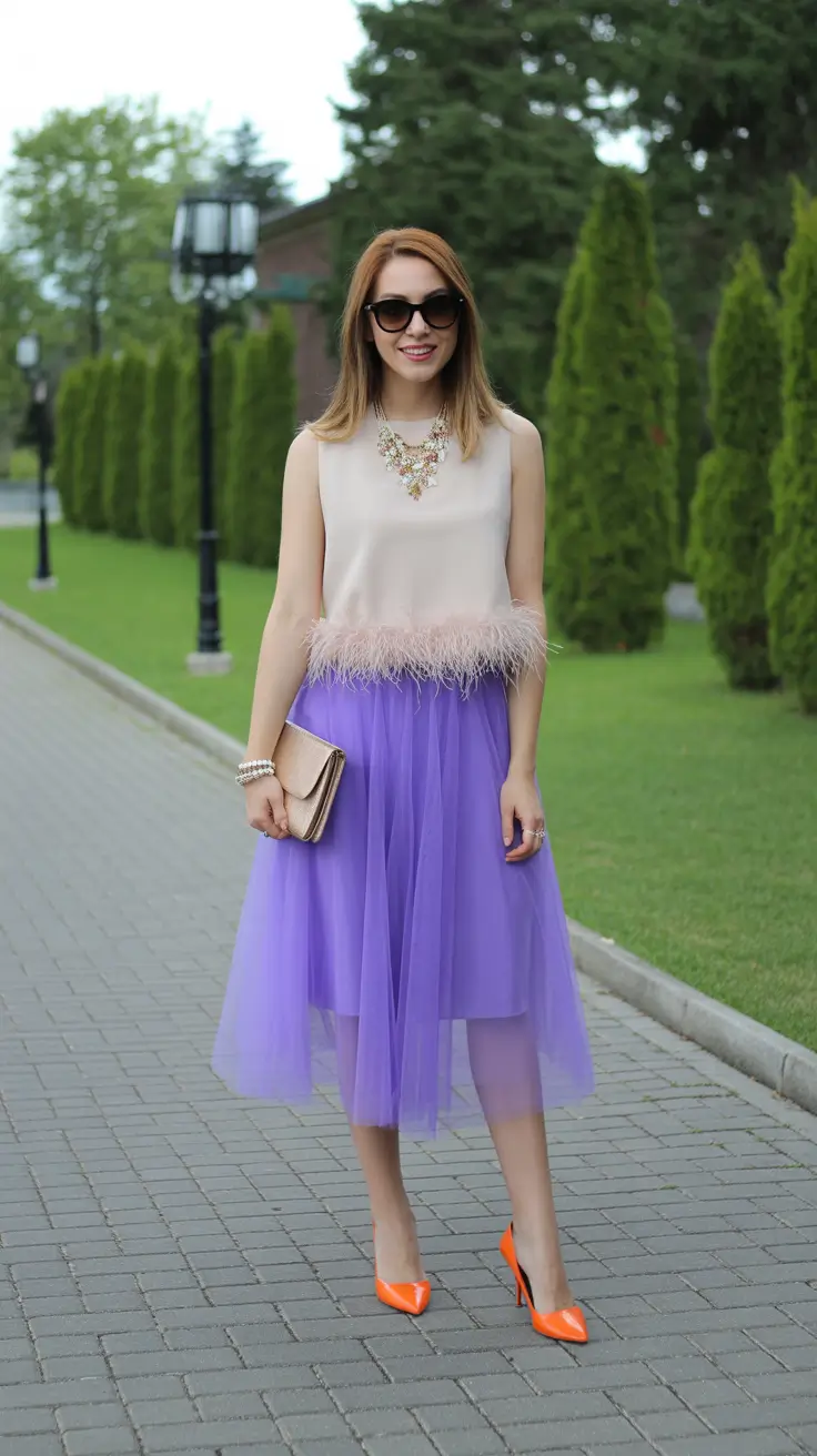 spring birthday outfits </p> <h2>Whimsical Tulle and Bright Accents for a Bold Birthday Look</h2> <p>