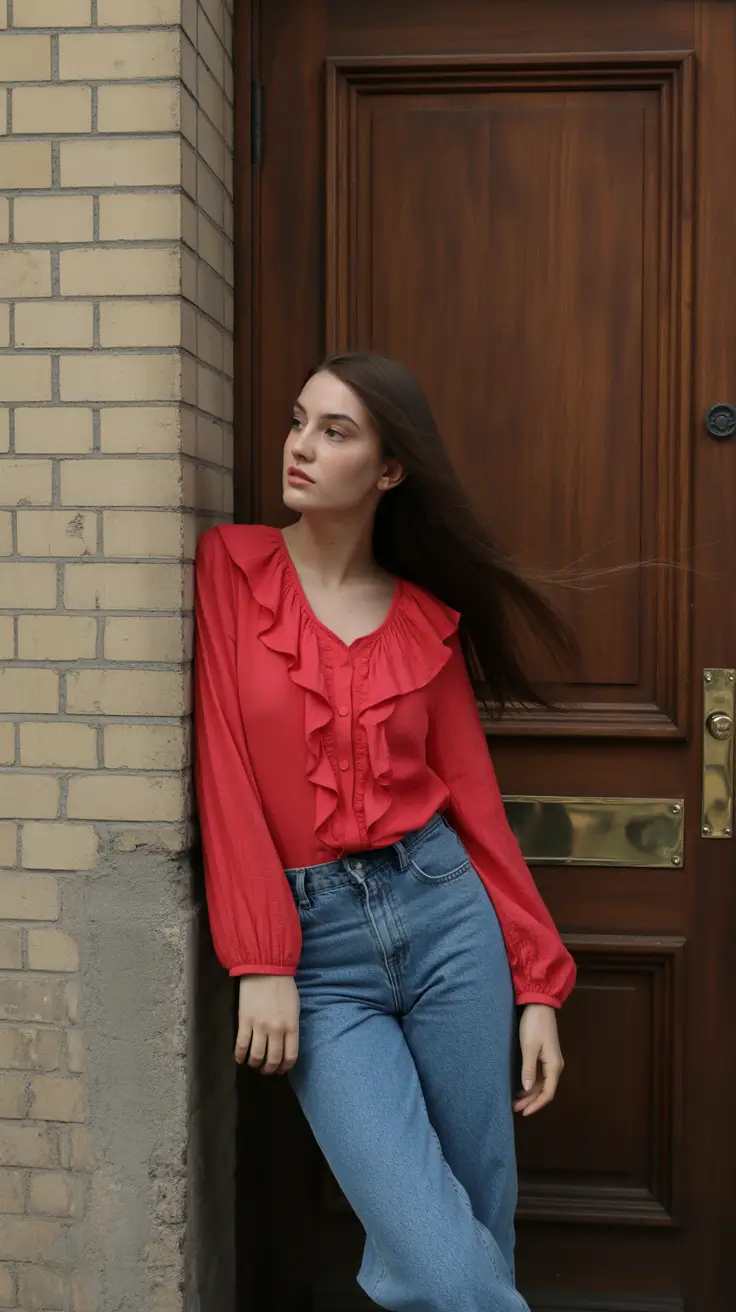 spring birthday outfits </p> <h2>Soft Ruffles and Denim for a Classic Spring Feel</h2> <p>