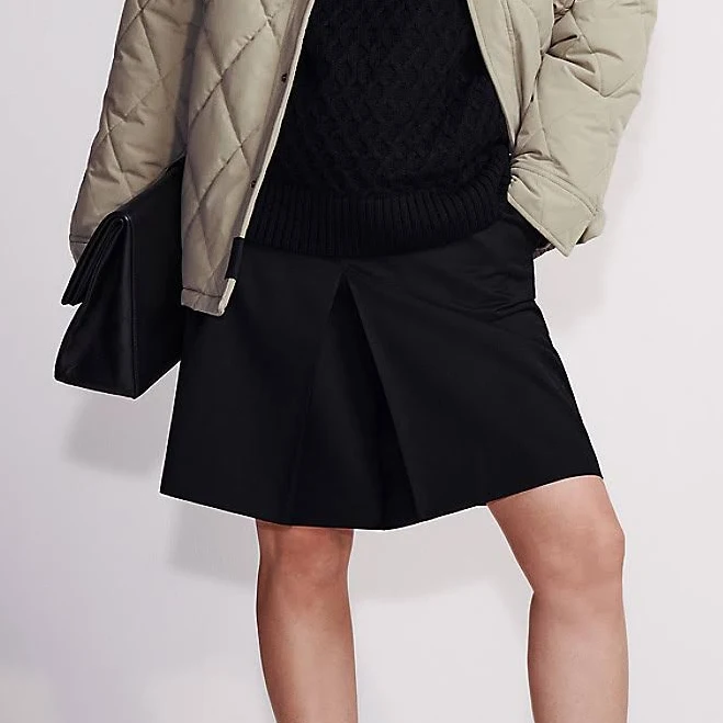 skirt Calvin Klein Women's Wool Blend Tailored Skirt Calvin Klein $50.7