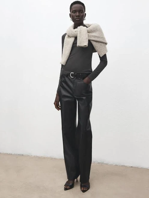 top MANGO Turtleneck T-Shirt shop.mango.com $29.99