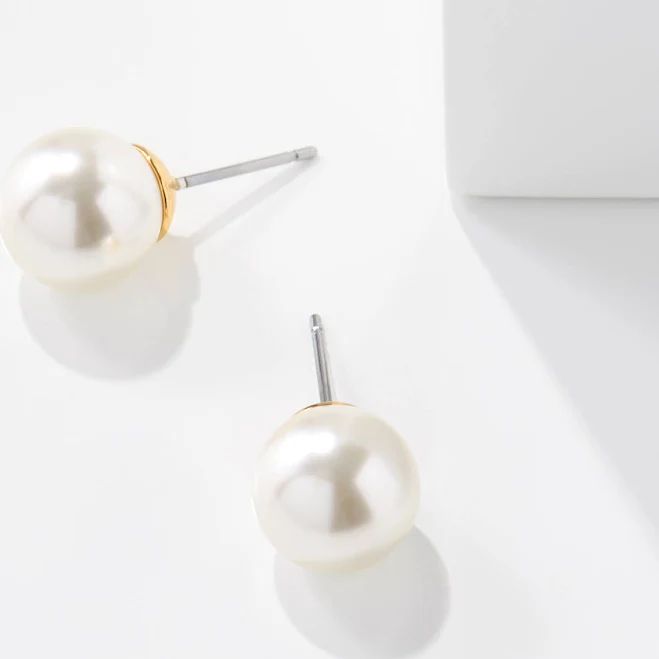accessory Talbots Women's Classic Pearl Stud Earrings Talbots $29.5