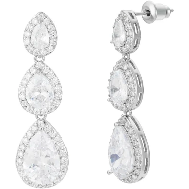 accessory Untamed Petals Dynasty Crystal Drop Earrings Macy's $68